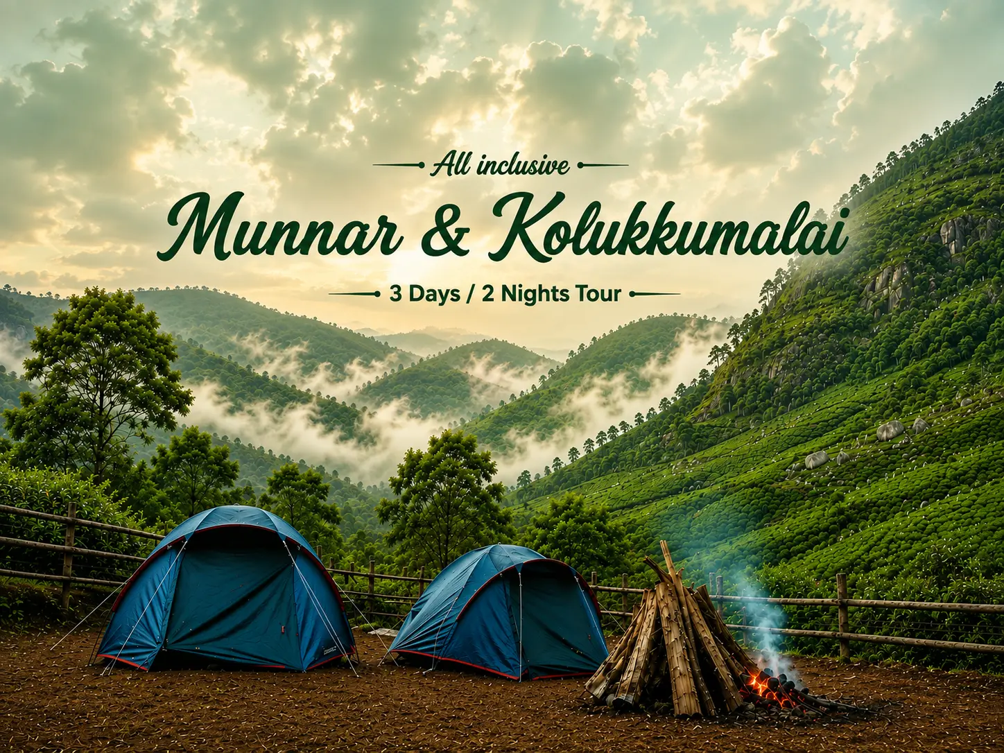 Munnar & Kolukkumalai All-Inclusive Tour - Karthi Travels