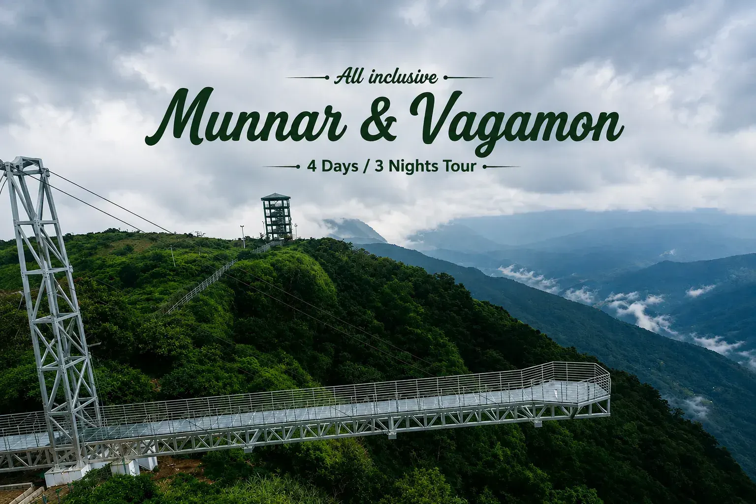 Munnar & Vagamon All-Inclusive Tour - Karthi Travels