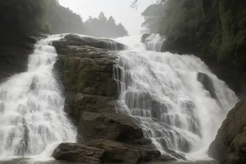 Charpa Falls in Athirappilly - tourist attraction to visit with Karthi Travels