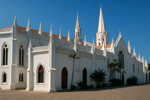 Santhome Basilica in Chennai - tourist attraction to visit with Karthi Travels
