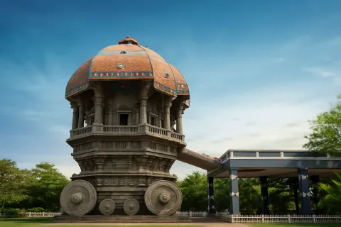 Valluvar Kottam in Chennai - tourist attraction to visit with Karthi Travels