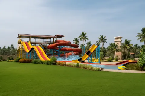 VGP Universal Kingdom in Chennai - tourist attraction to visit with Karthi Travels