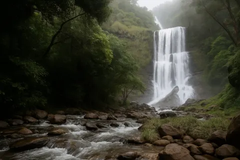 Plan your trip to Hebbe Falls in Chikmagalur with Karthi Travels® - View 2