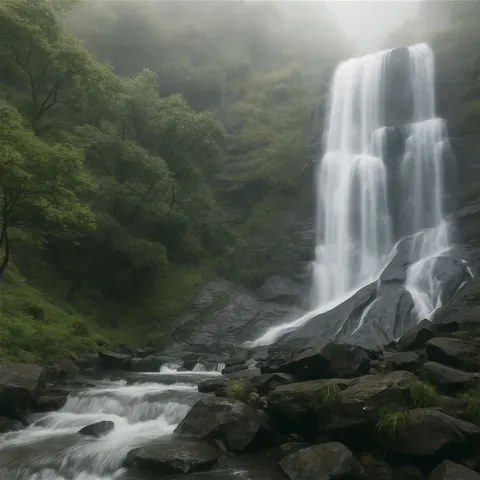 Plan your trip to Hebbe Falls in Chikmagalur with Karthi Travels® - View 3