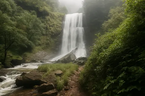 Plan your trip to Hebbe Falls in Chikmagalur with Karthi Travels® - View 4