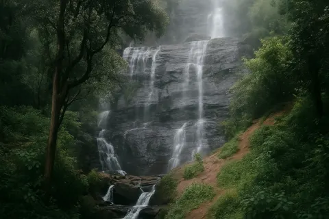 Plan your trip to Jhari Waterfalls in Chikmagalur with Karthi Travels® - View 2