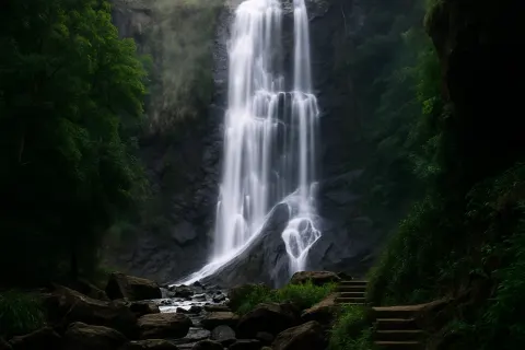 Plan your trip to Jhari Waterfalls in Chikmagalur with Karthi Travels® - View 3