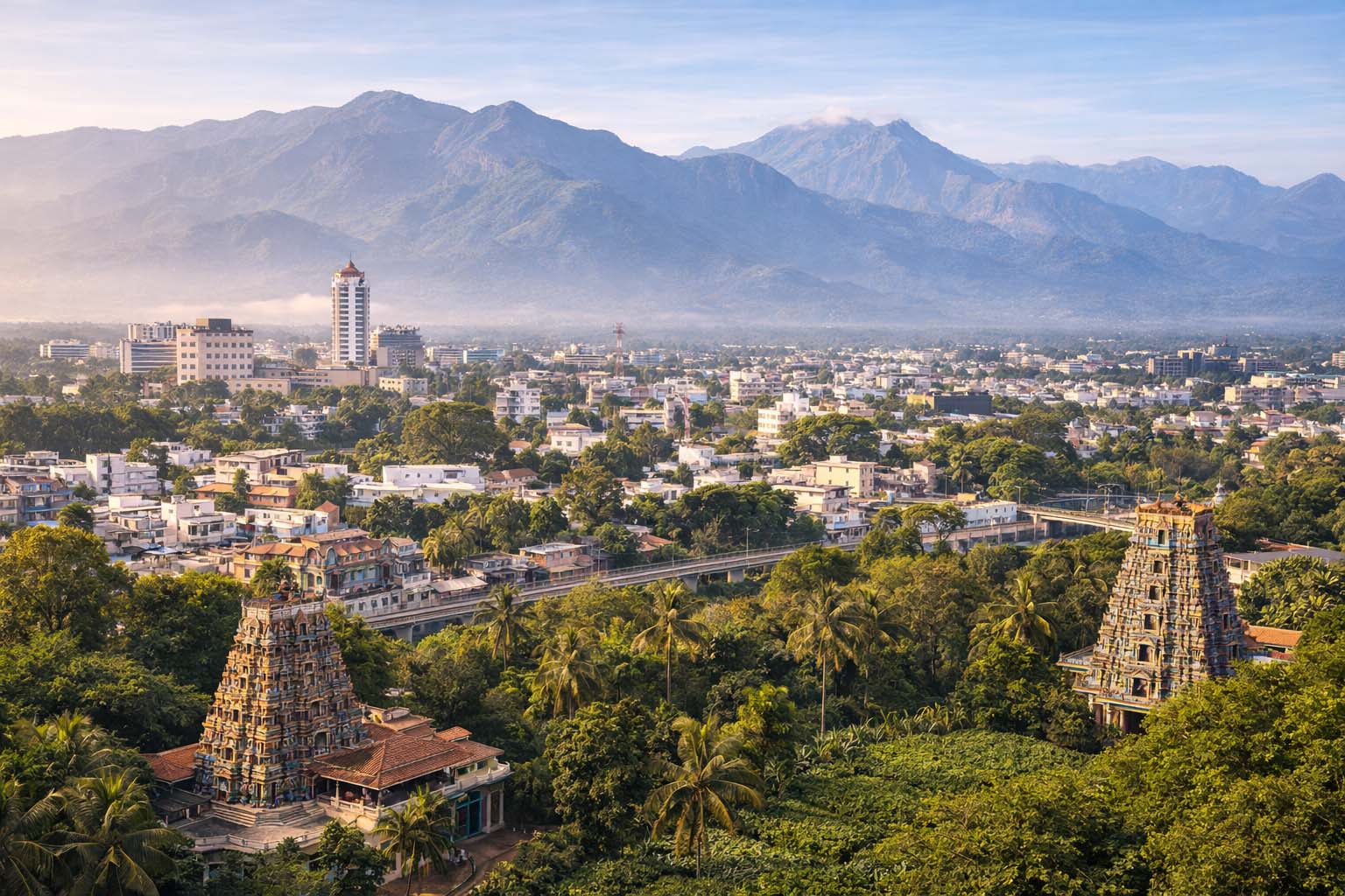 Explore Coimbatore - popular nearby tourist destination from Ooty