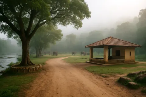 Dubare Elephant Camp in Coorg - tourist attraction to visit with Karthi Travels