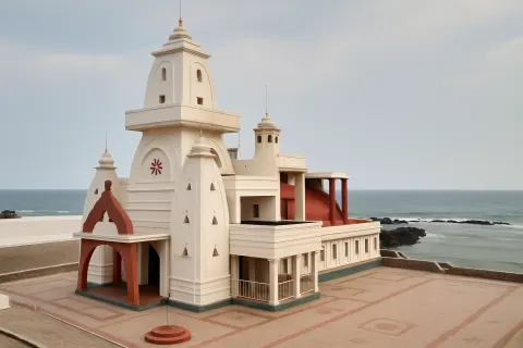 Gandhi Memorial Mandapam in Kanyakumari - tourist attraction to visit with Karthi Travels