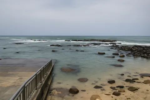 Triveni Sangamam in Kanyakumari - tourist attraction to visit with Karthi Travels