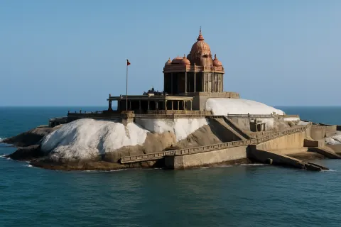 Plan your trip to Vivekananda Rock Memorial in Kanyakumari with Karthi Travels® - View 4