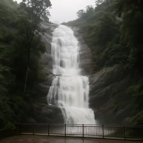Plan your trip to Silver Cascade Falls in Kodaikanal with Karthi Travels® - View 3