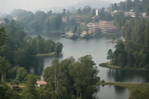 Upper Lake View in Kodaikanal - tourist attraction to visit with Karthi Travels