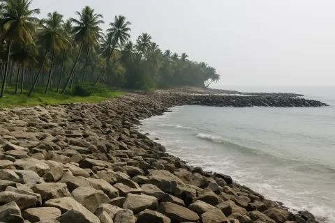 Plan your trip to Thirumullavaram Beach in Kollam with Karthi Travels® - View 4
