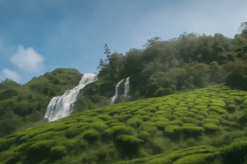 Power House Waterfalls in Munnar - tourist attraction to visit with Karthi Travels