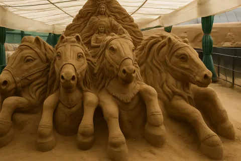 Plan your trip to Sand Sculpture Museum in Mysore with Karthi Travels® - View 3