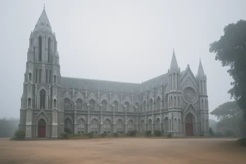 St. Philomena’s Cathedral (St. Joseph’s Cathedral) in Mysore - tourist attraction to visit with Karthi Travels