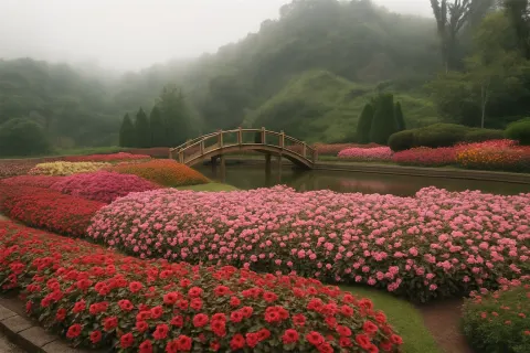 Rose Garden in Ooty - tourist attraction to visit with Karthi Travels