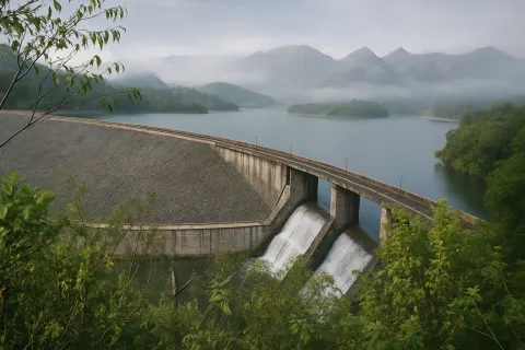 Anayirangal Dam in Thekkady - tourist attraction to visit with Karthi Travels