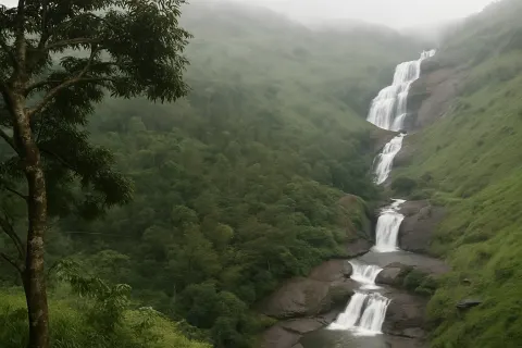 Plan your trip to Marmala Waterfalls in Vagamon with Karthi Travels® - View 3