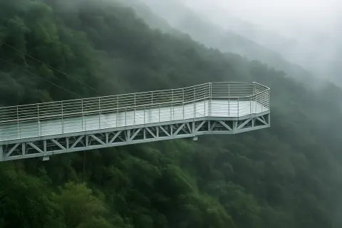 Vagamon Glass Bridge in Vagamon - tourist attraction to visit with Karthi Travels