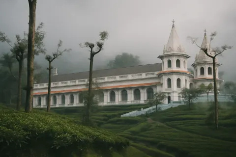 Karumalai Annai Velankanni Church in Valparai - tourist attraction to visit with Karthi Travels