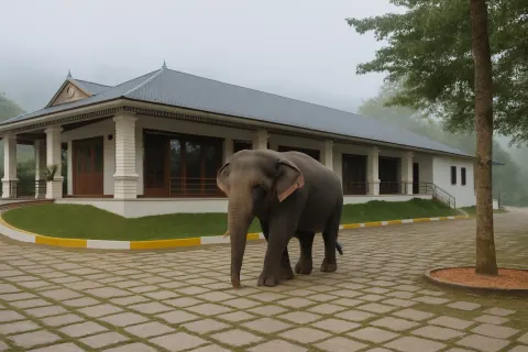 Plan your trip to Kaveri Elephant Park in Varkala with Karthi Travels® - View 3