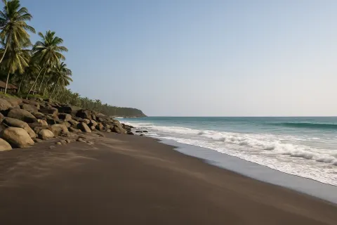 Plan your trip to Thiruvambadi Black Beach in Varkala with Karthi Travels® - View 4