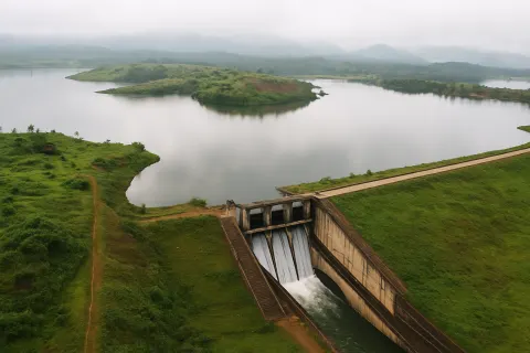 Karapuzha Dam in Wayanad - tourist attraction to visit with Karthi Travels