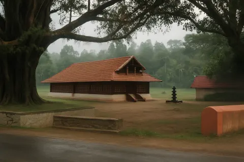 Valliyoorkavu Bhagavathy Temple in Wayanad - tourist attraction to visit with Karthi Travels