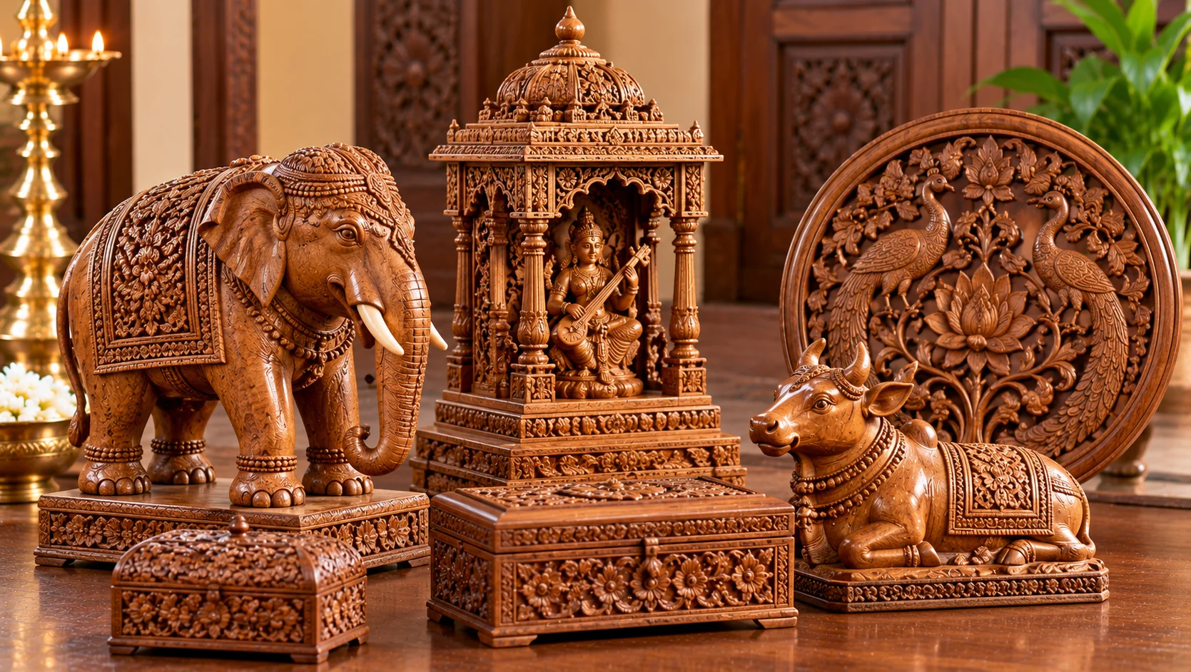 Arumbavur Wood Carvings