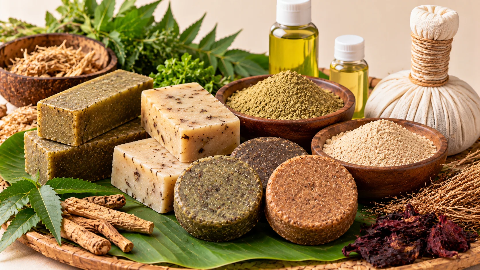Courtallam Herbal Bath Products