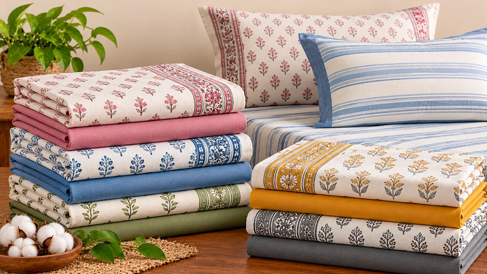 Erode Cotton Bedsheets