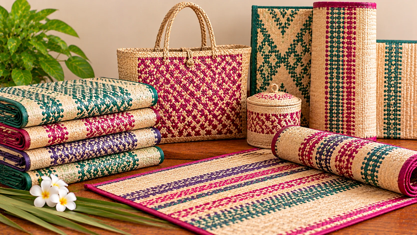 Kanyakumari Screw-Pine Mats