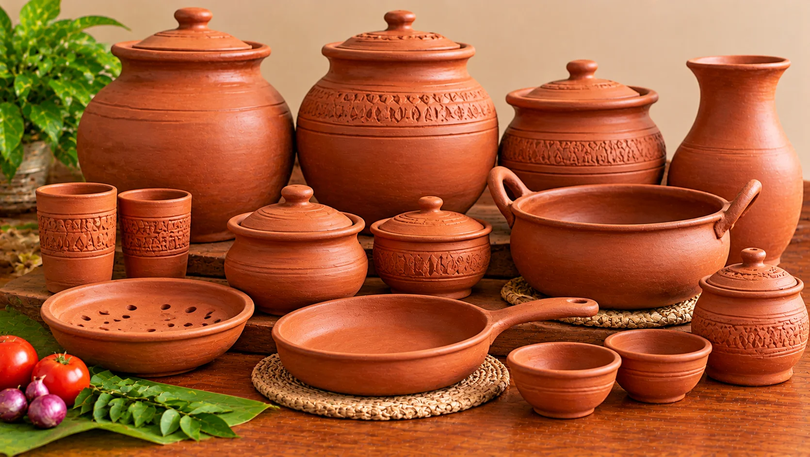 Karukurichi Terracotta Utility Pots