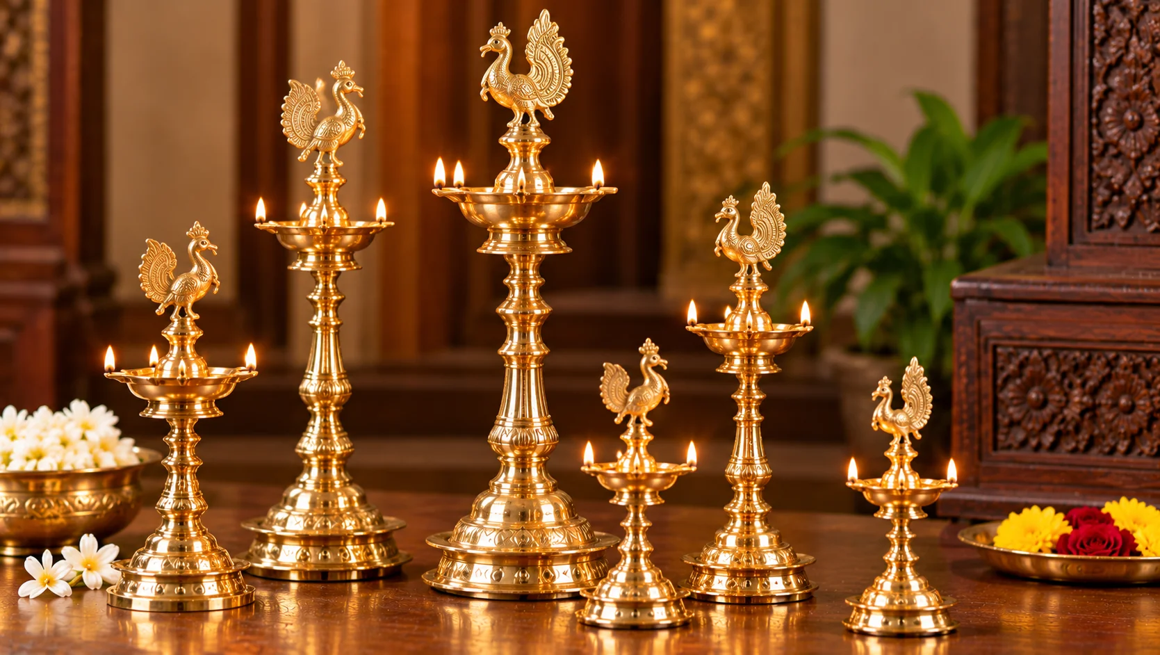 Nachiarkoil Kuthuvilakku (Nachiarkoil Lamp)