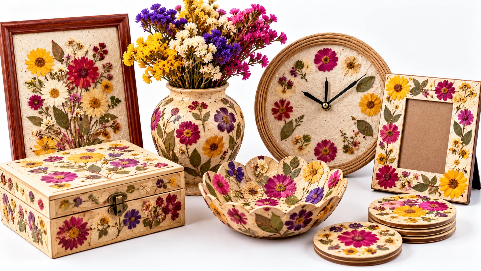 Puducherry Dried-Flower Crafts