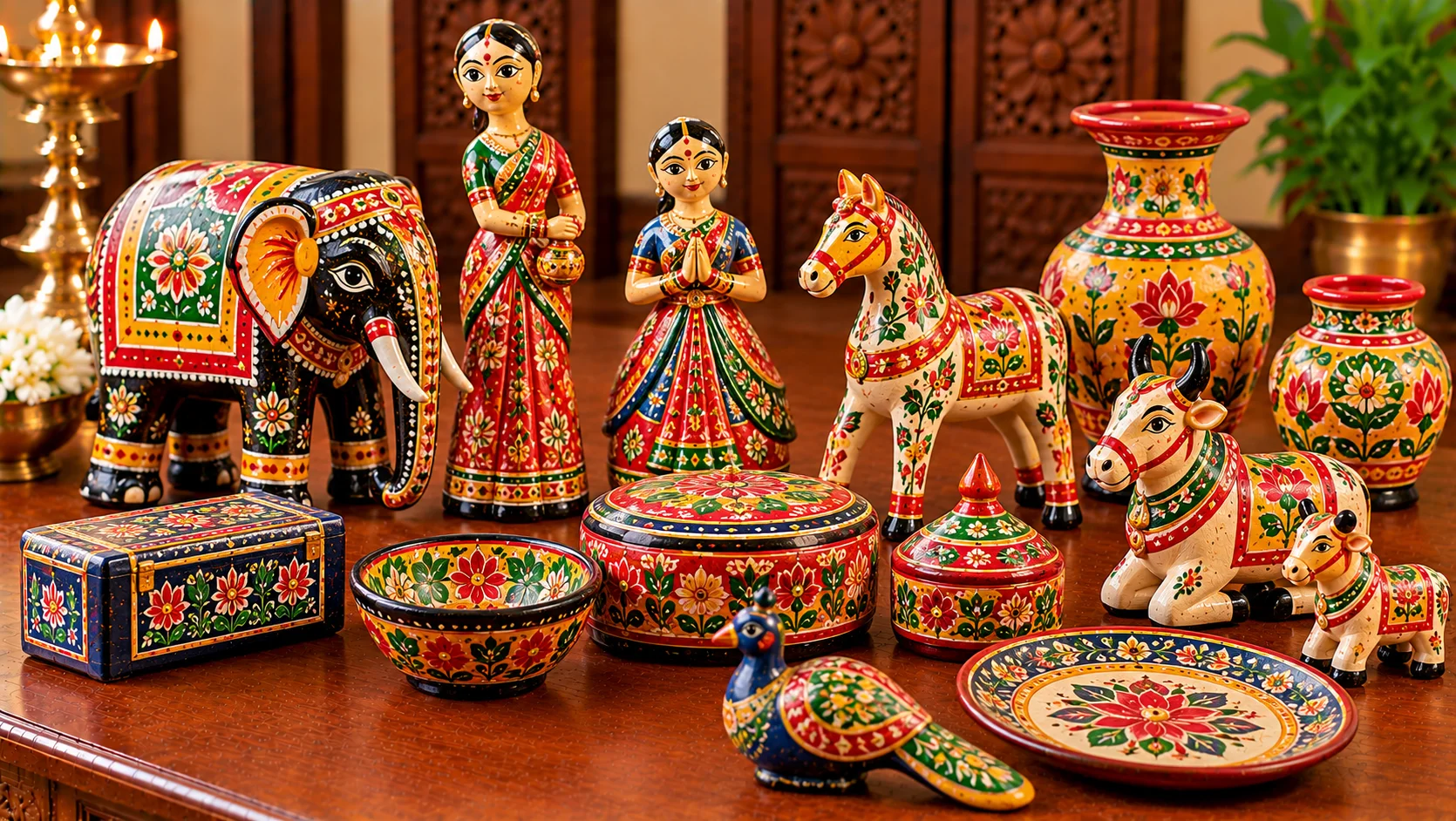 Thirukannur Papier Mache Craft