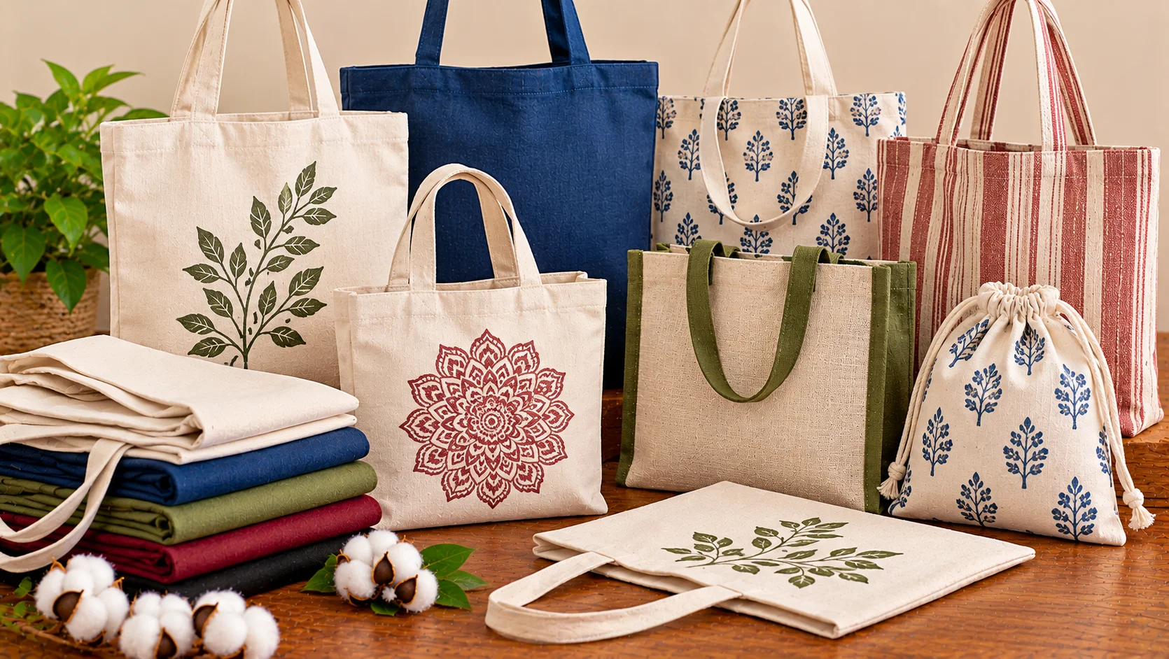 Tiruppur Reusable Cotton Bags