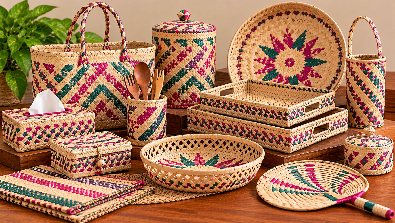 Viluppuram Palm-Leaf Utility Crafts