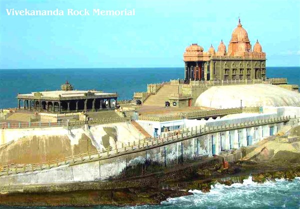 Vivekananda Rock Memorial, Kanyakumari - Karthi Travels | Katpadi - Kanyakumari Tour