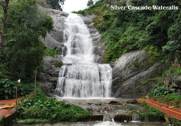Silver Cascade Falls, Kodaikanal - Karthi Travels® | Vellore - Munnar & Kodaikanal Tour