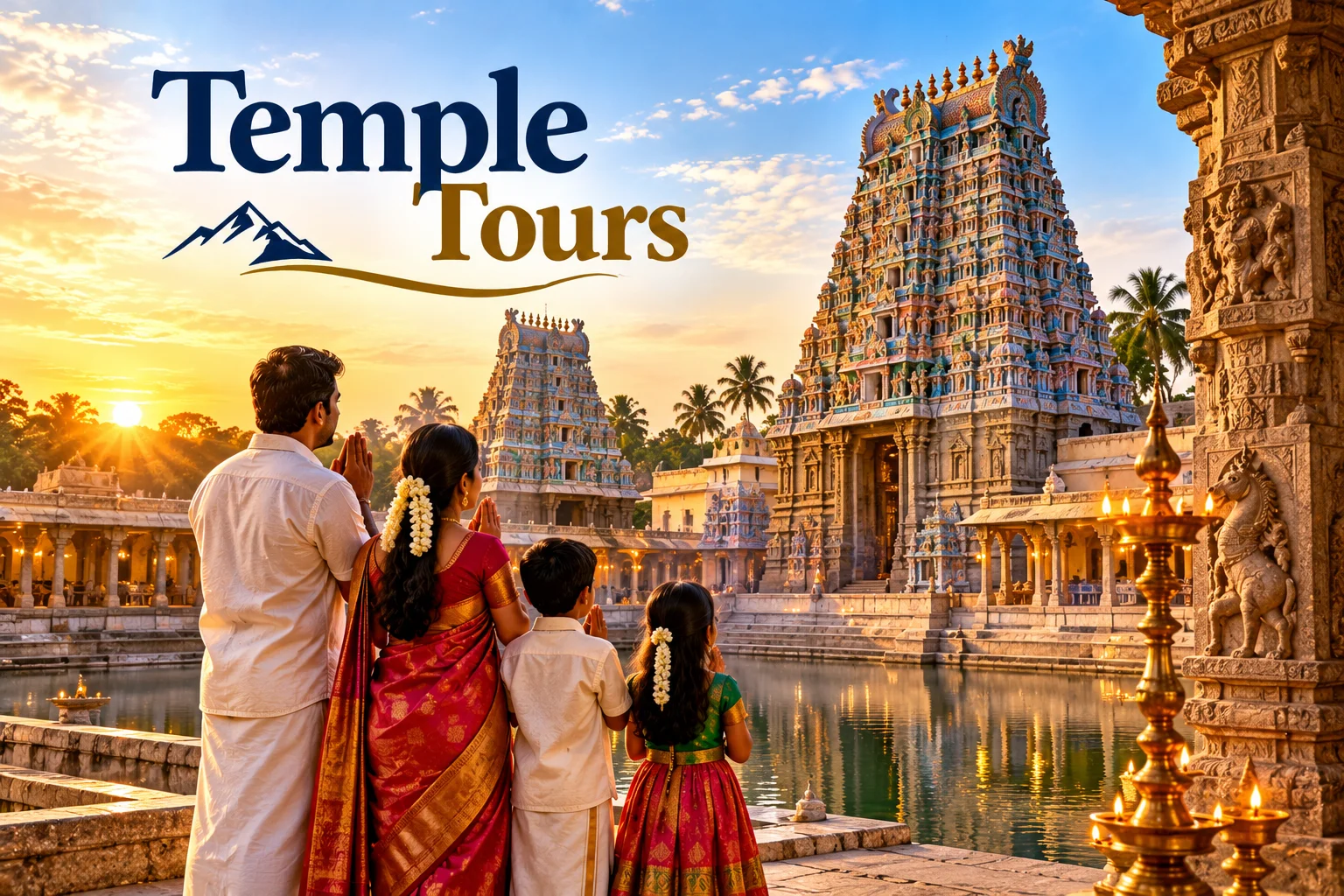 Sacred temples and pilgrimage destinations in Tamil Nadu