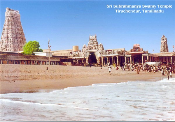 Shri Subramanya Swamy Temple, Tiruchendur - Karthi Travels | Katpadi - Arupadai Veedu Temples Tour