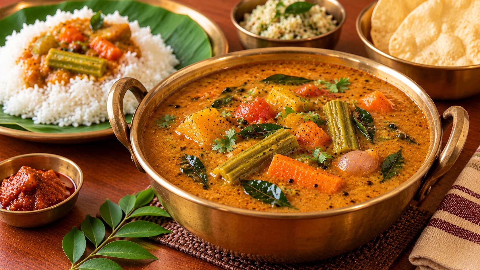 Arachuvitta Sambar