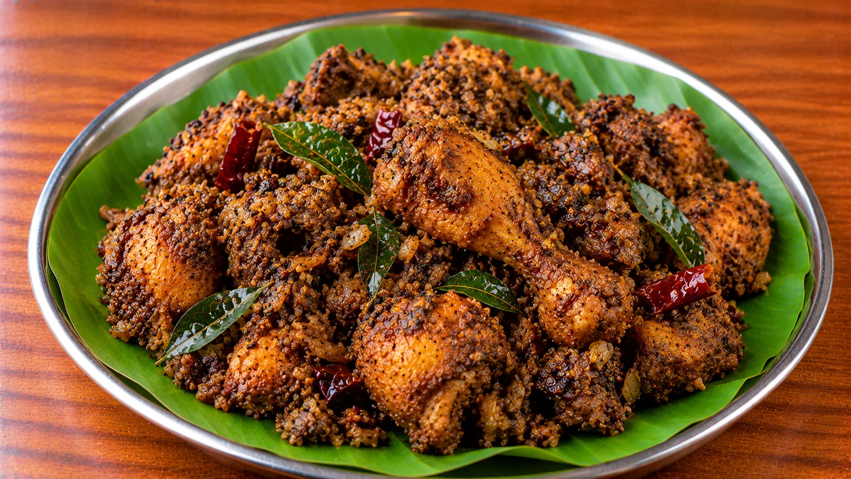 Chettinad Chicken Varuval