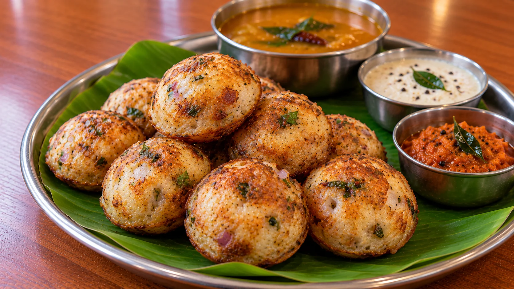 Chettinad Kuzhi Paniyaram