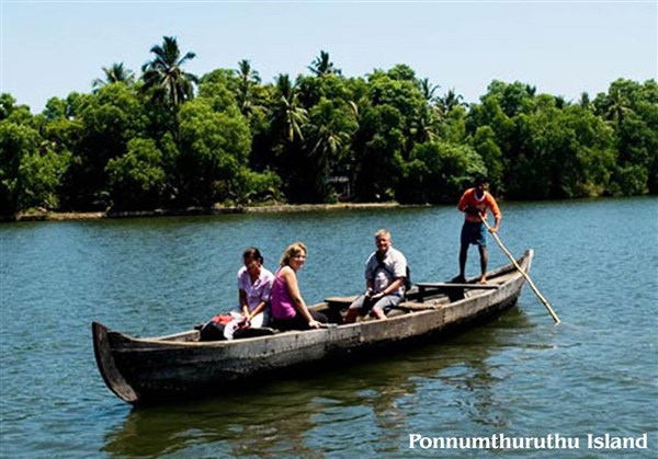 Ponnumthuruthu Island, Varkala - Karthi Travels® | Vellore - Varkala Tour