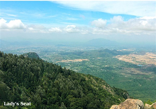 Lady's Seat, Yercaud - Karthi Travels | Ambur - Yercaud Tour